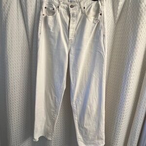 Pistola Cassie Crop High Rise Straight jeans